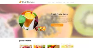 Food & Drink Responsive Joomla Template - TemplateMonster