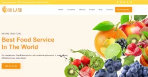 Food-Land Organic Food Farm and Organic Shop HTML5 Template