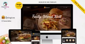 Food Spicegives - Food Restaurant Spicegives Prestashop Responsive Theme Store