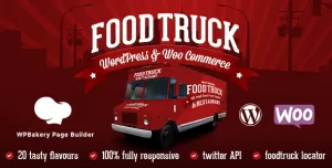 Food Truck & Restaurant 20 Styles - WP Theme