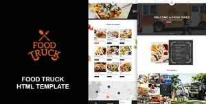 Food Truck - Street Trucks And Restaurant Responsive HTML Template