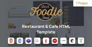 Foodie - Restaurant & Cafe HTML Template