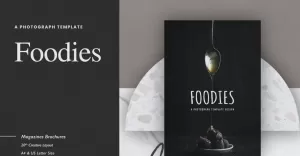 Foodies Magazine Template