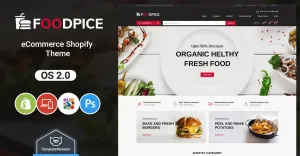 FoodPice - Restaurant Store Shopify Theme - TemplateMonster