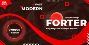 Forter - Magazine and Blog HubSpot Theme
