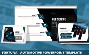 Fortuna - Automotive Powerpoint Template - TemplateMonster