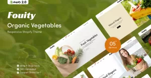 Fouity - Organic Vegetables Responsive Shopify Theme