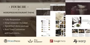 Fourche — Restaurant & Cafe WordPress Theme