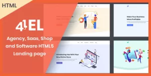 Fourel  HTML Landing page for Software, App, Saas and Shop