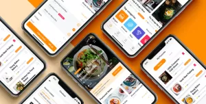 Fozzi - Food Delivery app UI Kit