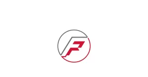 FP letter logo design or pf logo design, F letter logo design template