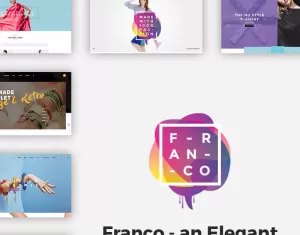 Franco - Elegant Magento 2 and 1 Theme Magento Theme