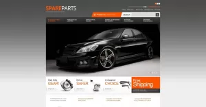 Free Auto Parts OpenCart Template
