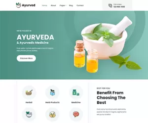 Free Ayurveda WordPress Theme Download for Ayurvedic Clinics