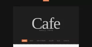 Free Beautiful Cafe WordPress Theme