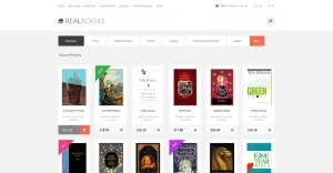 Free Books Responsive OpenCart Template - TemplateMonster