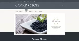 Free Caviar Delicacy WooCommerce Theme - TemplateMonster