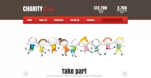 Free Charity Sponsorship Website Template - TemplateMonster