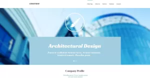 Free Construction Company Website Design Template