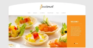Free Delicious Cafe WordPress Theme & Website Template