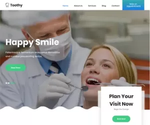 Free Dentist WordPress Theme Download For Dental Clinics And Dentistry