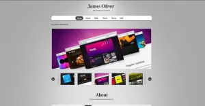 Free Designer Folder WordPress Theme & Website Template