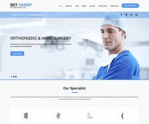 Free Doctor Wordpress Theme Download For Doctor Clinic Websites