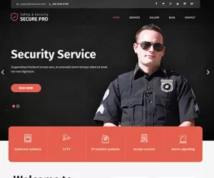 Download Free Security WordPress Theme For Bodyguards Agencies