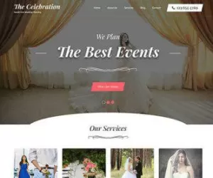 Free Event Planner WordPress Theme Download for Event Management
