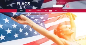 Free Flags Store WooCommerce Theme