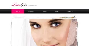 Free HTML Template for Wedding Website Website Template