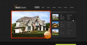 Free HTML5 Template - Real Estate Website Website Template