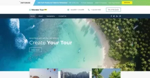 Free jQuery Travel Theme Website Template - TemplateMonster