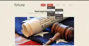 Free Legal Practice WordPress Theme & Website Template