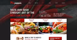 Free Mexican Restaurant Responsive WordPress Theme