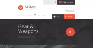 Free Military Store WooCommerce Theme - TemplateMonster