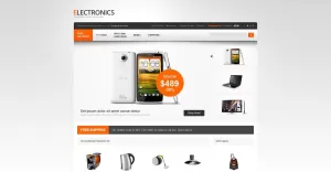 Free Mobile Store OpenCart Template