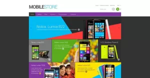 Free Mobile Store Responsive Shopify Theme - TemplateMonster