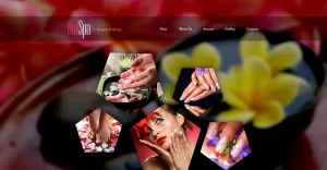 Free Nail Salon Website Template