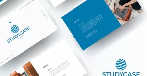 Free Portfolio for Students PowerPoint template