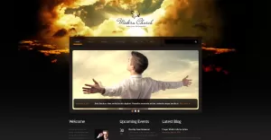 Free Religious Responsive Website Theme - TemplateMonster