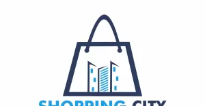 Free Shopping city Logo Template