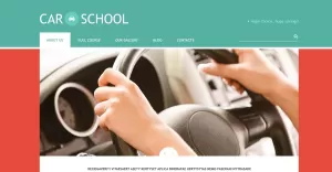 Free Traffic School Responsive WordPress Theme