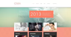 Free Trendy Fashion WordPress Theme