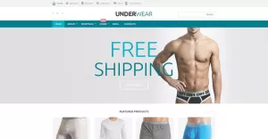 Free Underwear Store WooCommerce Theme - TemplateMonster