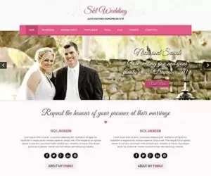 Free Wedding WordPress Theme Download For Wedding Websites