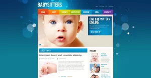 Free WordPress Babysitter Website