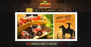 Free WordPress Theme for Mexican Restaurant - TemplateMonster