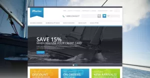 Free Yachting Responsive OpenCart Template - TemplateMonster