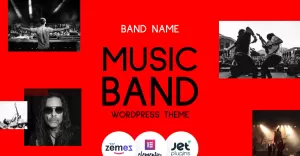 Freebone - Wordpress Music Band WordPress Theme